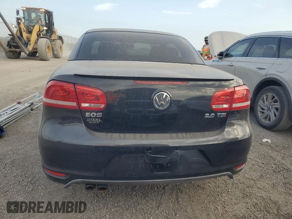 2015 Volkswagen Eos Komfort with VIN WVWBW8AH8FV002052, listed as a Copart auction lot 76487114 with Not Provided miles and Salvage Title. Bid and sale history available at DreamBid. Image 6.