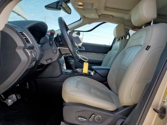 2017 Ford Explorer Platinum with VIN 1FM5K8HT4HGE36426, listed as a Copart auction lot 62105525 with 119,566 mi miles and Salvage title. Bid and sale history available at DreamBid. Image 7.