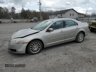 2007 Mercury Milan Premier with VIN 3MEHM08Z77R608164, listed as a Copart auction lot 51136515 with 208,136 mi miles and Salvage Title. Bid and sale history available at carsss.com. Image 1.
