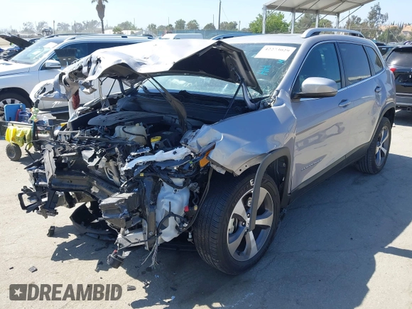 2021 Jeep Cherokee Limited with VIN 1C4PJLDX0MD100067, listed as a IAAI auction lot 42273029 with 84,579 mi miles and . Bid and sale history available at DreamBid. Image 18.
