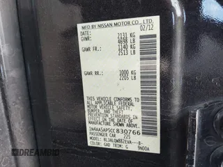 2012 Nissan Maxima S z VIN 1N4AA5AP5CC830766, wystawiony jako IAAI lot #42196124 z przebiegiem 222 928 mil mil oraz . Historia ofert i sprzedaży dostępna na DreamBid. Obrazek 9.