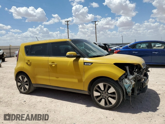 2014 Kia Soul + with VIN KNDJX3A52E7028473, listed as a Copart auction lot 61530074 with 143,328 mi miles and Salvage Title. Bid and sale history available at DreamBid. Image 4.