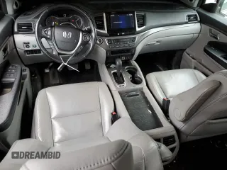 2017 Honda Pilot EX-L with VIN 5FNYF6H59HB008597, listed as a Copart auction lot 42166495 with 221,452 mi miles and Salvage Title. Bid and sale history available at DreamBid. Image 8.