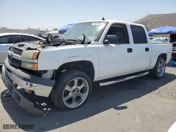 2006 Chevrolet Silverado 1500 LT2 with VIN 2GCEC13Z161276777, listed as a Copart auction lot 53574645 with 226,707 mi miles and Salvage Title. Bid and sale history available at carsss.com. Image 1.