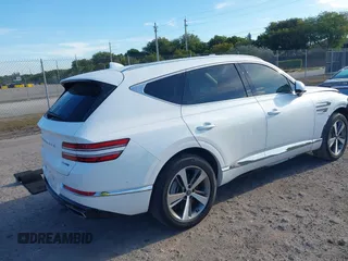 2023 Genesis GV80 with VIN KMUHCESCXPU106714, listed as a IAAI auction lot 41899438 with 35,750 mi miles and . Bid and sale history available at DreamBid. Image 4.