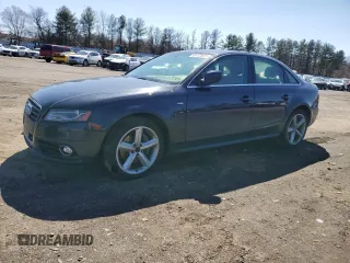 2012 Audi A4 2.0T Premium Plus with VIN WAUFFAFLXCN003878, listed as a Copart auction lot 50172625 with 0 mi miles and Clean Title. Bid and sale history available at carsss.com. Image 1.