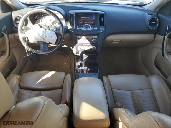 2010 Nissan Maxima 3.5 SV w/Sport Pkg with VIN 1N4AA5APXAC874968, listed as a Copart auction lot 80580524 with 185,274 mi miles and Salvage Title. Bid and sale history available at carsss.com. Image 8.