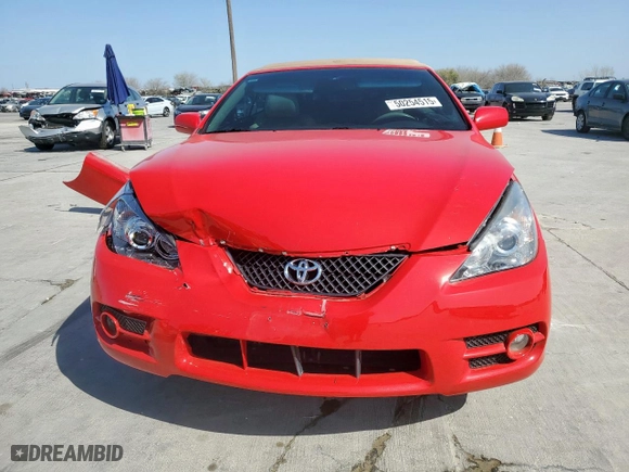 2008 Toyota Camry Solara SE with VIN 4T1FA38P78U154554, listed as a Copart auction lot 50254515 with 74,178 mi miles and Salvage Title. Bid and sale history available at carsss.com. Image 5.