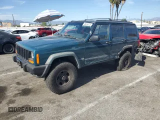 1997 Jeep Cherokee Sport with VIN 1J4FT68S4VL545385, listed as a Copart auction lot 49616325 with 239,798 mi miles and Salvage Title. Bid and sale history available at carsss.com. Image 1.