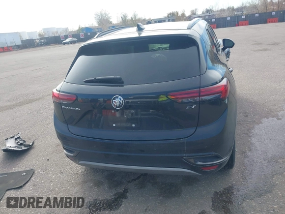2021 Buick Envision Preferred with VIN LRBAZLR49MD101276, listed as a IAAI auction lot 40901895 with 30,651 mi miles and . Bid and sale history available at DreamBid. Image 17.