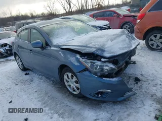 2015 Mazda 3 i Sport with VIN 3MZBM1K71FM194182, listed as a IAAI auction lot 41551711 with 134,760 mi miles and . Bid and sale history available at DreamBid. Image 1.