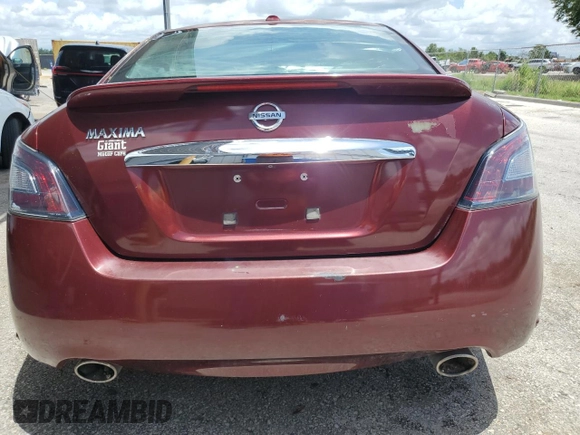 2012 Nissan Maxima SV with VIN 1N4AA5AP7CC810454, listed as a Copart auction lot 60200725 with 119,499 mi miles and Clean title. Bid and sale history available at DreamBid. Image 6.