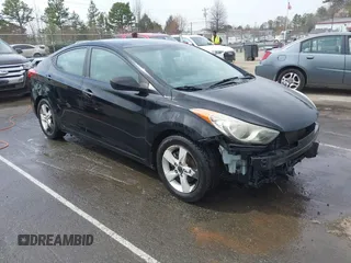 2012 Hyundai Elantra Limited with VIN KMHDH4AE4CU288870, listed as a IAAI auction lot 41793674 with 211,754 mi miles. Bid and sale history available at carsss.com. Image 1.