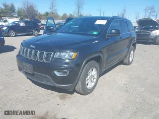 2018 Jeep Grand Cherokee Laredo E with VIN 1C4RJFAG4JC267676, listed as a IAAI auction lot 41757745 with 108,123 mi miles. Bid and sale history available at carsss.com. Image 2.