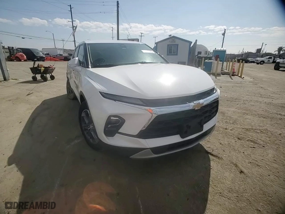 2023 Chevrolet Blazer LT with VIN 3GNKBCR47PS100181, listed as a Copart auction lot 46074335 with 22,916 mi miles and Salvage Title. Bid and sale history available at carsss.com. Image 11.