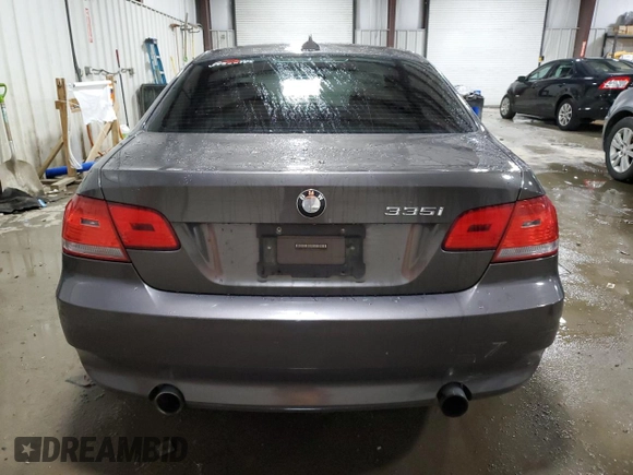 2009 BMW 3 Series 335i xDrive with VIN WBAWC73589E270186, listed as a Copart auction lot 82316944 with 109,494 mi miles and Salvage title. Bid and sale history available at DreamBid. Image 6.