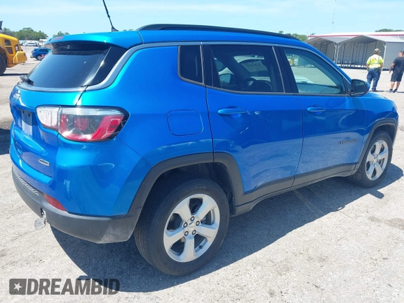 2018 Jeep Compass Latitude с VIN 3C4NJCBB1JT338496, выставлен на аукционе IAAI как лот 42563531 с пробегом 47 447 миль миль и . История ставок и продаж доступна на DreamBid. Изображение 4.
