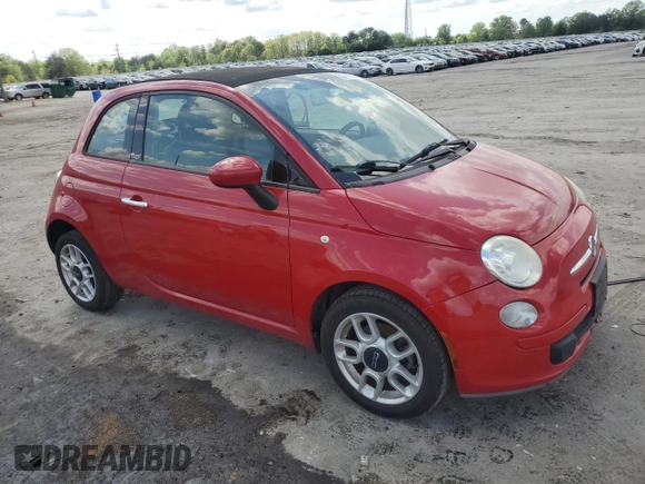 2012 FIAT 500 Pop with VIN 3C3CFFDR7CT339972, listed as a Copart auction lot 53985945 with 164,602 mi miles and Clean title. Bid and sale history available at DreamBid. Image 4.