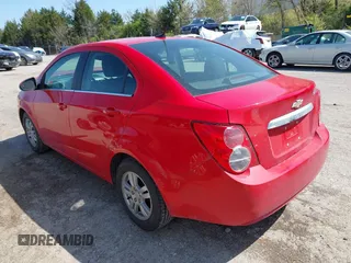 2013 Chevrolet Sonic LT with VIN 1G1JC5SH4D4218557, listed as a IAAI auction lot 41996710 with 159,962 mi miles and . Bid and sale history available at DreamBid. Image 3.