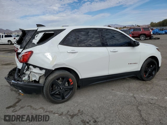 2019 Chevrolet Equinox LT with VIN 2GNAXLEX9K6306204, listed as a Copart auction lot 67981034 with 69,896 mi miles and Salvage Title. Bid and sale history available at DreamBid. Image 3.