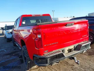 2019 Chevrolet Silverado 1500 Custom Trail Boss with VIN 1GCPYCEF0KZ183310, listed as a IAAI auction lot 41218379 with 63,522 mi miles. Bid and sale history available at carsss.com. Image 3.
