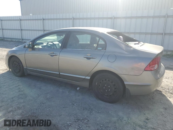 2006 Honda Civic LX z VIN 1HGFA165X6L123586, wystawiony jako Copart lot #54845625 z przebiegiem 105 445 mil mil oraz Szkoda całkowita • Salvage title. Historia ofert i sprzedaży dostępna na DreamBid. Obrazek 2.