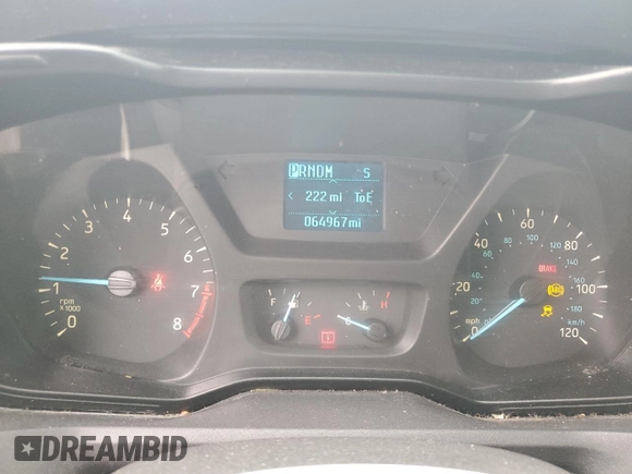 2016 Ford Transit Cargo with VIN 1FTYR2CMXGKB34239, listed as a Copart auction lot 54760955 with 64,967 mi miles and Clean Title. Bid and sale history available at DreamBid. Image 9.