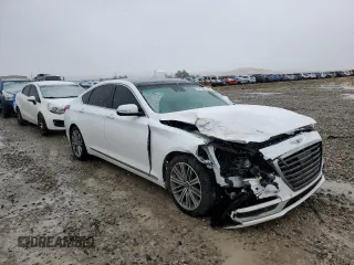 2020 Genesis G80 3.8L with VIN KMTFN4JE9LU334944, listed as a Copart auction lot 79417264 with 47,384 mi miles and Salvage Title. Bid and sale history available at DreamBid. Image 4.