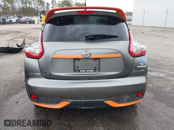 2015 Nissan Juke SL z VIN JN8AF5MV4FT550917, wystawiony jako IAAI lot #41857744 z przebiegiem 138 526 mil mil oraz . Historia ofert i sprzedaży dostępna na DreamBid. Obrazek 17.