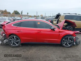 2021 Hyundai Sonata SEL Plus with VIN 5NPEJ4J20MH087577, listed as a IAAI auction lot 41090040 with Not Provided miles and . Bid and sale history available at DreamBid. Image 12.