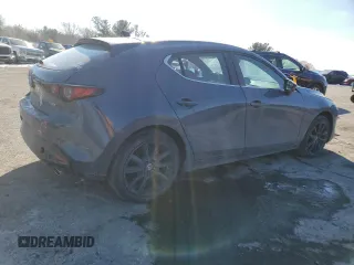 2023 Mazda 3 S Carbon Edition with VIN JM1BPBLM3P1616343, listed as a Copart auction lot 42303815 with 19,557 mi miles and Salvage title. Bid and sale history available at DreamBid. Image 3.