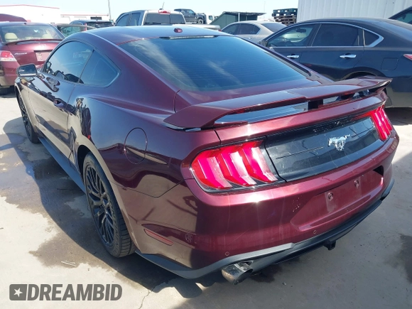 2018 Ford Mustang EcoBoost z VIN 1FA6P8TH3J5132136, wystawiony jako IAAI lot #41741496 z przebiegiem 62 526 mil mil oraz . Historia ofert i sprzedaży dostępna na DreamBid. Obrazek 3.