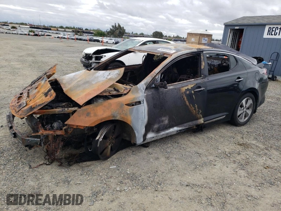 2016 Kia Optima EX with VIN KNAGN4AD5G5099062, listed as a Copart auction lot 50935355 with Not provided miles and Non repairable. Bid and sale history available at DreamBid. Image 1.