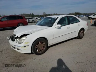 2004 Mercedes-Benz E 320 with VIN WDBUF65J24A452941, listed as a Copart auction lot 49630015 with 266,292 mi miles and Salvage Title. Bid and sale history available at carsss.com. Image 1.