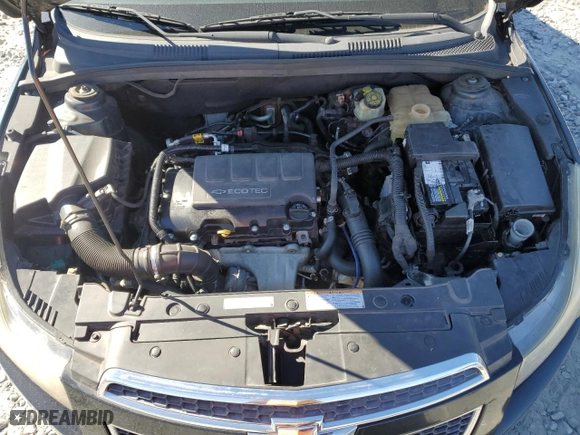 2012 Chevrolet Cruze LT w/1LT with VIN 1G1PF5SC0C7323406, listed as a Copart auction lot 46543185 with 189,865 mi miles and Salvage Title. Bid and sale history available at carsss.com. Image 11.
