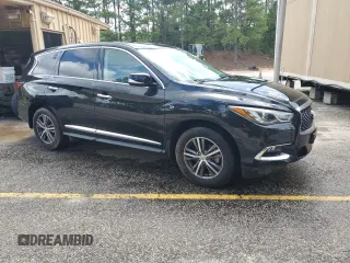 2019 Infiniti QX60 Luxe with VIN 5N1DL0MN7KC555877, listed as a Copart auction lot 63551605 with 160,184 mi miles and Clean title. Bid and sale history available at DreamBid. Image 4.