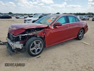 2019 Mercedes-Benz E 300 with VIN WDDZF4JB0KA519565, listed as a Copart auction lot 59470385 with 47,814 mi miles and Salvage title. Bid and sale history available at DreamBid. Image 1.