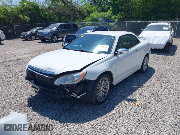 2012 Chrysler 200 Limited with VIN 1C3BCBFG9CN233676, listed as a IAAI auction lot 42227321 with 213,488 mi miles and . Bid and sale history available at DreamBid. Image 22.
