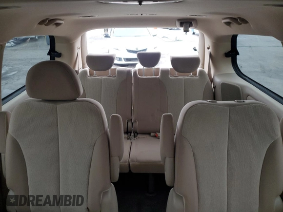 2012 Kia Sedona LX with VIN KNDMG4C78C6438585, listed as a Copart auction lot 50383715 with 85,763 mi miles and Salvage Title. Bid and sale history available at carsss.com. Image 10.