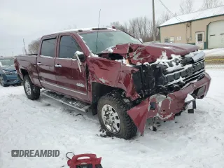 2015 Chevrolet Silverado 3500HD High Country with VIN 1GC4K1E89FF655148, listed as a Copart auction lot 88259245 with 63,600 mi miles and Salvage Title. Bid and sale history available at DreamBid. Image 4.
