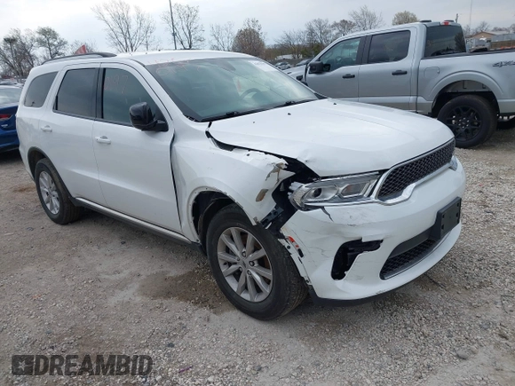 2023 Dodge Durango SXT z VIN 1C4RDHAG2PC635283, wystawiony jako IAAI lot #42070197 z przebiegiem 54 247 mil mil oraz . Historia ofert i sprzedaży dostępna na DreamBid. Obrazek 1.