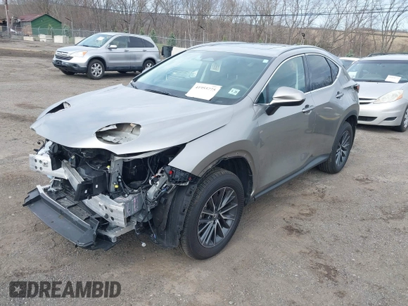 2024 Lexus NX with VIN 2T2GGCEZ7RC059449, listed as a IAAI auction lot 41955775 with 5,691 mi miles. Bid and sale history available at carsss.com. Image 17.
