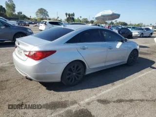 2012 Hyundai Sonata Limited with VIN 5NPEC4AB5CH428741, listed as a Copart auction lot 52234495 with 247,892 mi miles and Clean Title. Bid and sale history available at DreamBid. Image 3.