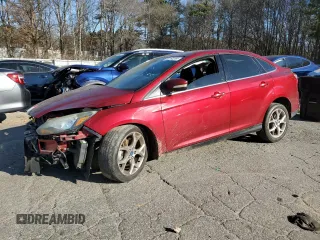 2013 Ford Focus Titanium with VIN 1FADP3J29DL207057, listed as a Copart auction lot 87192264 with 163,649 mi miles and Salvage Title. Bid and sale history available at carsss.com. Image 1.