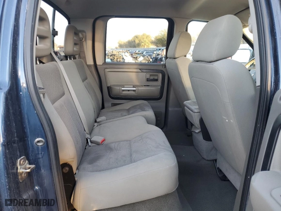 2006 Mitsubishi Raider Duro Cross with VIN 1Z7HC38K26S578751, listed as a Copart auction lot 46173615 with 107371 miles and Salvage Title. Bid and sale history available at carsss.com. Image 10.