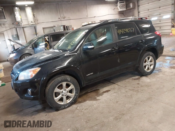 2010 Toyota RAV4 Ltd with VIN 2T3DF4DV6AW028590, listed as a IAAI auction lot 41424037 with 223,975 mi miles. Bid and sale history available at carsss.com. Image 2.