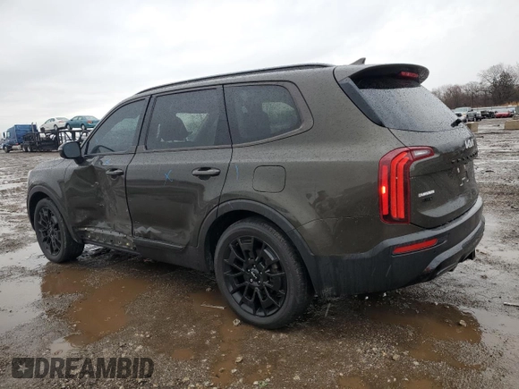 2022 Kia Telluride SX with VIN 5XYP5DHC6NG283463, listed as a Copart auction lot 47354935 with 58,621 mi miles and Salvage Title. Bid and sale history available at DreamBid. Image 2.