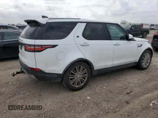 2017 Land Rover Discovery HSE Luxury with VIN SALRHBBV9HA016409, listed as a Copart auction lot 48410425 with 103,132 mi miles and Salvage Title. Bid and sale history available at DreamBid. Image 3.