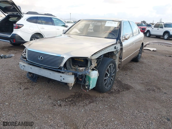 1998 Lexus LS 400 Luxury Sdn with VIN JT8BH28F5W0123760, listed as a IAAI auction lot 41560750 with 249,498 mi miles. Bid and sale history available at carsss.com. Image 18.