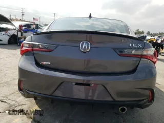 2022 Acura ILX w/Premium/A-Spec Package with VIN 19UDE2F81NA006792, listed as a Copart auction lot 48696873 with 6,183 mi miles. Bid and sale history available at carsss.com. Image 6.